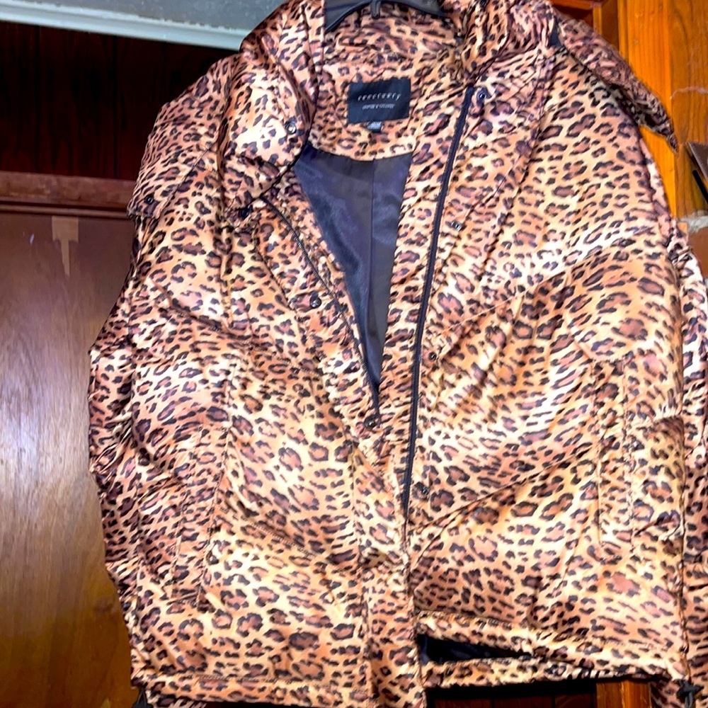 Sanctuary leopard down jacket - Picture 4 of 12